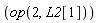 op(2, L2[1])