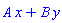 A*x+B*y