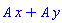 A*x+A*y