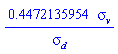 .4472135954*sigma__v/sigma__d