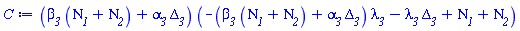 (beta__3*(Nu__1+Nu__2)+alpha__3*Delta__3)*(-(beta__3*(Nu__1+Nu__2)+alpha__3*Delta__3)*lambda__3-lambda__3*Delta__3+Nu__1+Nu__2)