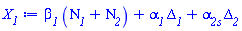 beta__1*(Nu__1+Nu__2)+alpha__1*Delta__1+alpha__2s*Delta__2