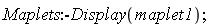 Maplets:-Display(maplet1);