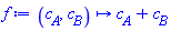proc (`#msub(mi("c"),mi("A"))`, `#msub(mi("c"),mi("B"))`) options operator, arrow; `#msub(mi("c"),mi("A"))`+`#msub(mi("c"),mi("B"))` end proc