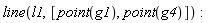 line(l1, [point(g1), point(g4)])