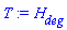 `#msub(mi("H"),mi("deg"))`