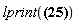 lprint(`$`(piecewise(k = i, 1, 0), i = n .. m))