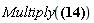 Multiply(`$`(a, p))