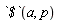 `$`(a, p)