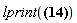 lprint(`$`(a, p))