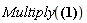 Multiply(`$`(n .. m))