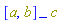 Physics:-`*`(Physics:-Commutator(a, b), c)