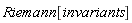 Riemann[invariants]