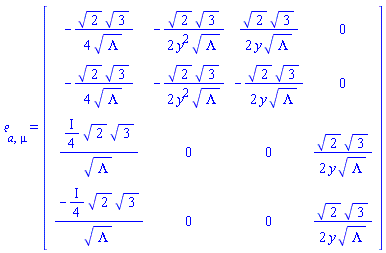 Physics:-Tetrads:-e_[a, mu] = Matrix(%id = 18446744078404437406)