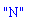 "N"