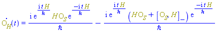 diff(O__H(t), t) = I*Physics:-`*`(exp(I*t*H/`&hbar;`), H, O__S, exp(-I*t*H/`&hbar;`))/`&hbar;`-I*Physics:-`*`(exp(I*t*H/`&hbar;`), Physics:-`*`(H, O__S)+Physics:-Commutator(O__S, H), exp(-I*t*H/`&hbar;`))/`&hbar;`