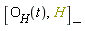 Physics:-Commutator(O__H(t), H)