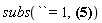 subs(`` = 1, Int(Int(Int(``, x = y*z .. 1), y = 0 .. 1), z = 0 .. 1) = (3/4)*``)