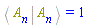 %Bracket(Physics:-Bra(A, n), Physics:-Ket(A, n)) = 1