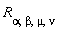 R[alpha, beta, mu, nu]