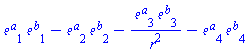 Physics:-Tetrads:-e_[`~a`, 1]*Physics:-Tetrads:-e_[`~b`, 1]-Physics:-Tetrads:-e_[`~a`, 2]*Physics:-Tetrads:-e_[`~b`, 2]-Physics:-Tetrads:-e_[`~a`, 3]*Physics:-Tetrads:-e_[`~b`, 3]/r^2-Physics:-Tetrads:-e_[`~a`, 4]*Physics:-Tetrads:-e_[`~b`, 4]