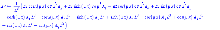 (EI*cosh(mu*x)*c8*mu^3*A[2]+EI*sinh(mu*x)*c8*mu^3*A[1]-EI*cos(mu*x)*c8*mu^3*A[4]+EI*sin(mu*x)*c8*mu^3*A[3]-cosh(mu*x)*A[1]*L^3+cosh(mu*x)*A[5]*L^3-sinh(mu*x)*A[2]*L^3+sinh(mu*x)*A[6]*L^3-cos(mu*x)*A[3]*L^3+cos(mu*x)*A[7]*L^3-sin(mu*x)*A[4]*L^3+sin(mu*x)*A[8]*L^3)/L^3