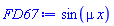 sin(mu*x)