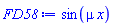 sin(mu*x)