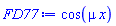 cos(mu*x)