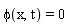 phi(x, t) = 0