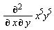 (diff(x^5, x, y))*y^5