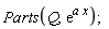 Parts(Q, exp(a*x))