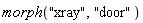 morph("xray", "door")
