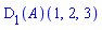 (D[1](A))(1, 2, 3)