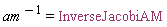1/am = InverseJacobiAM