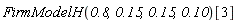 FirmModelH(.8, .15, .15, .10)[3]