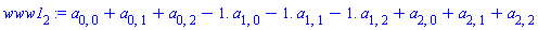 a[0, 0]+a[0, 1]+a[0, 2]-1.*a[1, 0]-1.*a[1, 1]-1.*a[1, 2]+a[2, 0]+a[2, 1]+a[2, 2]