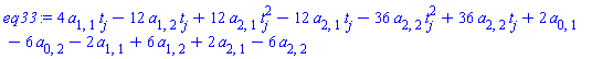 4*a[1, 1]*t[j]-12*a[1, 2]*t[j]+12*a[2, 1]*t[j]^2-12*a[2, 1]*t[j]-36*a[2, 2]*t[j]^2+36*a[2, 2]*t[j]+2*a[0, 1]-6*a[0, 2]-2*a[1, 1]+6*a[1, 2]+2*a[2, 1]-6*a[2, 2]