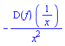 -(D(f))(1/x)/x^2