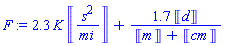 2.3*K*Units:-Unit(('s')^2/('mi'))+1.7*Units:-Unit('d')/(Units:-Unit('m')+Units:-Unit('cm'))