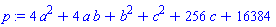4*a^2+4*a*b+b^2+c^2+256*c+16384