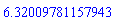 HFloat(6.3200978115794255)