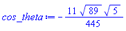-(11/445)*89^(1/2)*5^(1/2)