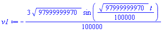 -(3/100000)*97999999970^(1/2)*sin((1/100000)*97999999970^(1/2)*t)