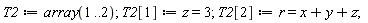 T2 := array(1 .. 2);