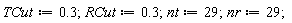 TCut := .3;