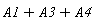 A1+A3+A4