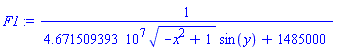 1/(46715093.93*(-x^2+1)^(1/2)*sin(y)+1485000)