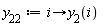 y[22] := proc (i) options operator, arrow; y[2](i) end proc