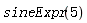 sineExpr(5)